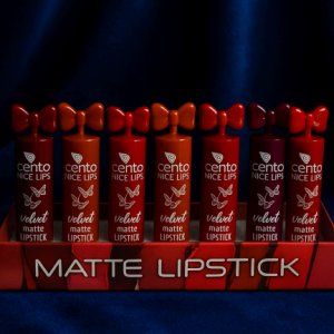 Cento Nice Lips Velvet Matte Lipstick – Long Lasting, Smooth Finish